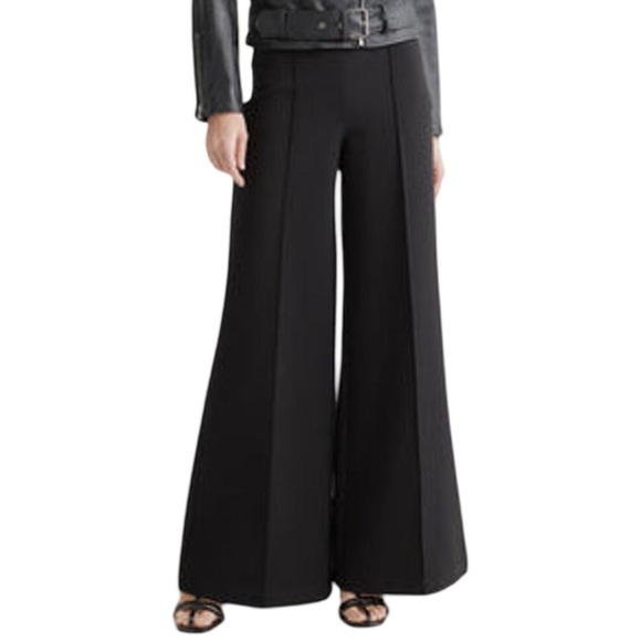 Quince Ultrastretch Ponte Super
Wide Leg Pants - Picture 1 of 10